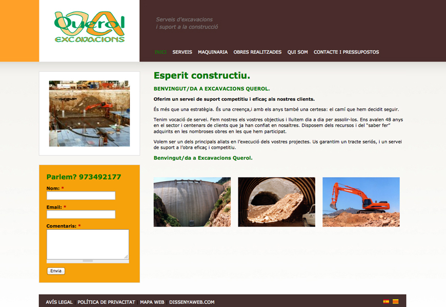 Excavacionsquerol.com