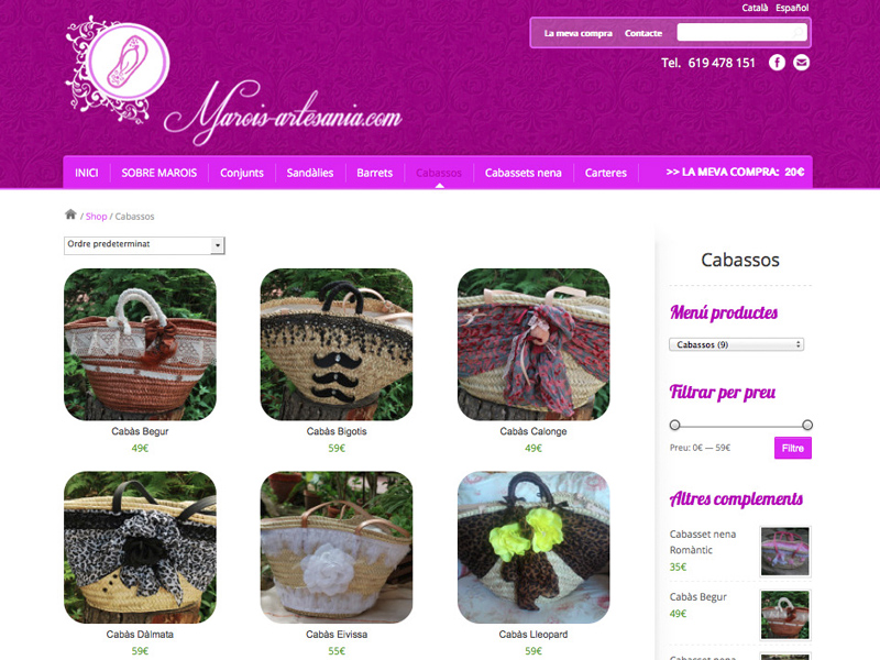 Marois-artesania.com